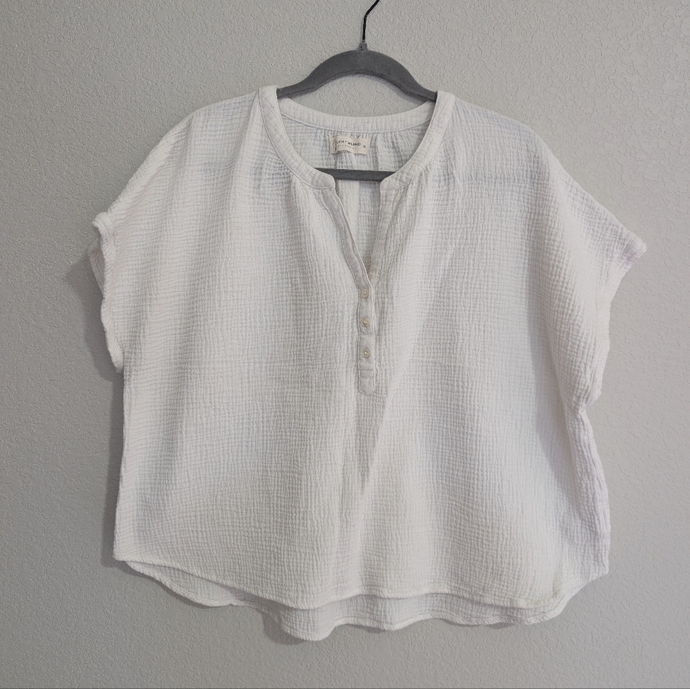 Lucky Brand Gauze Top